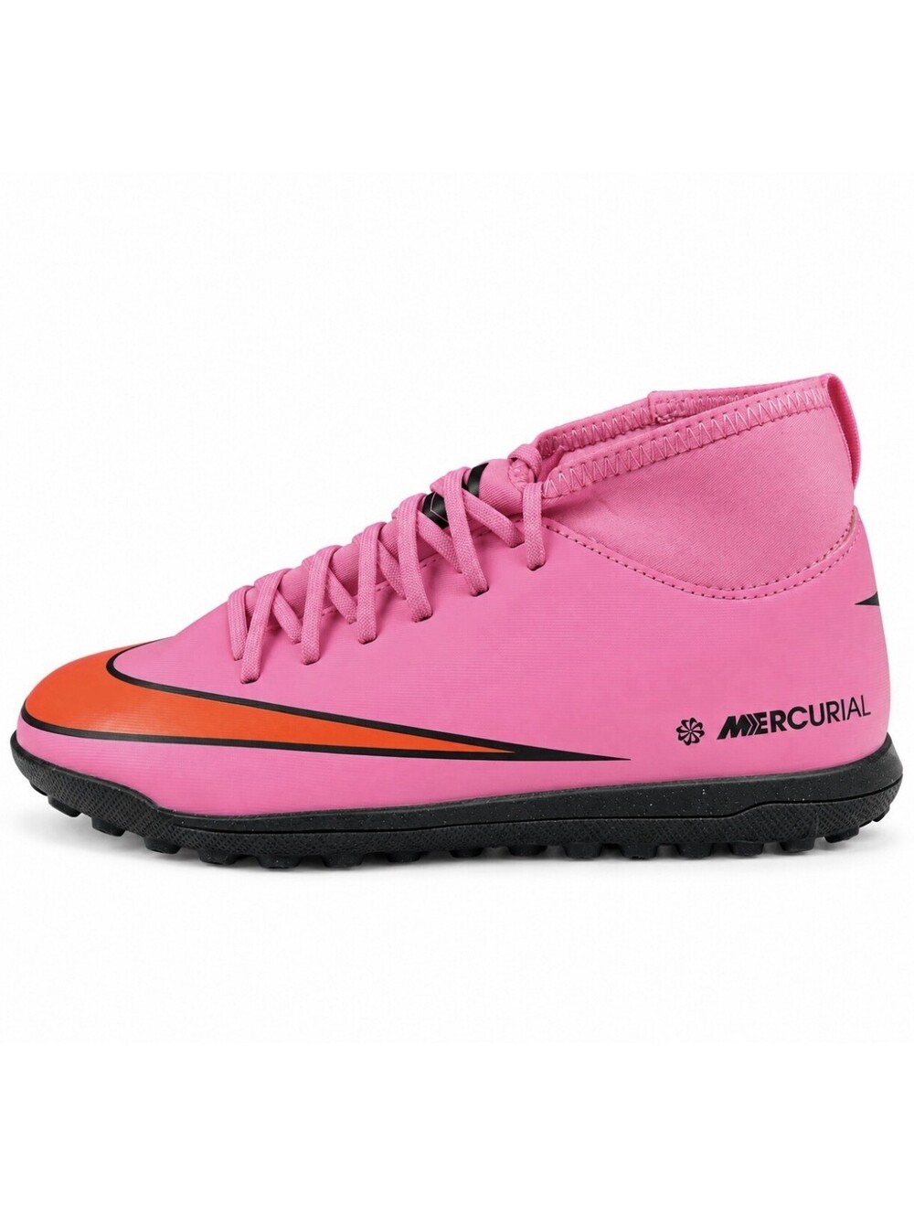 Nike Mercurial Superfly 10 Club TF Youth 5Y Pink Turf Soccer Shoes FQ8313-600
